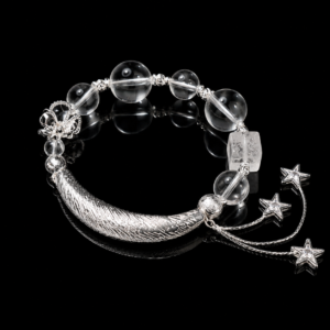 Natural White Crystal Bracelet