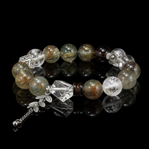 Natural Green Phantom Leaf Bracelet